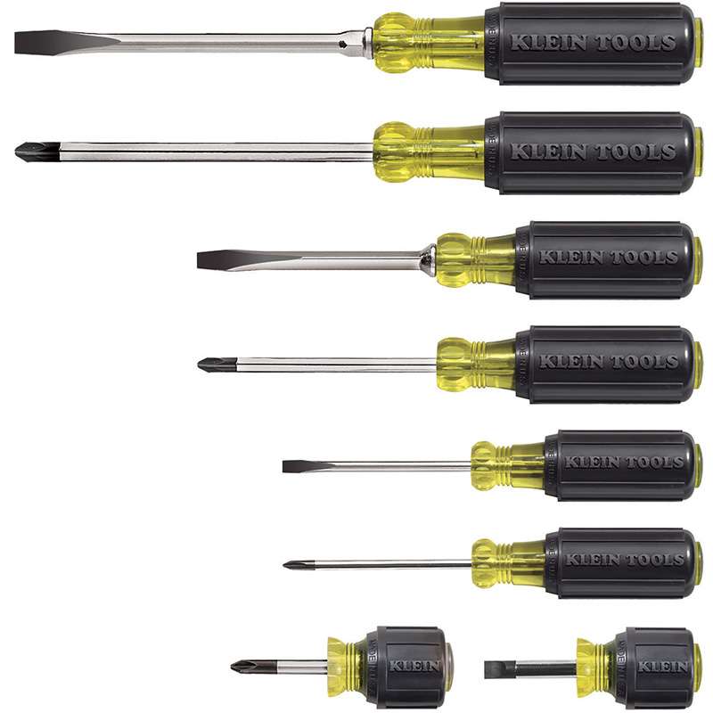 Screwdriver Set, Multi Application, 8 Piece